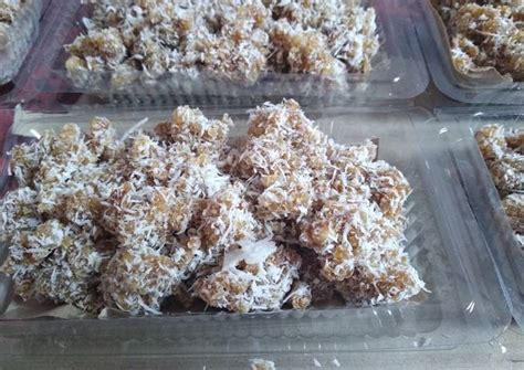 Resep tiwul gula merah .